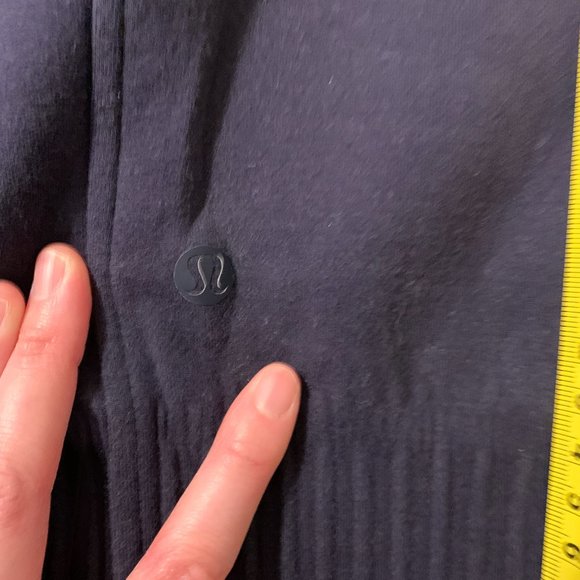 Lululemon NTS Jacket Midnight Navy / Black Size 8 - Picture 13 of 16
